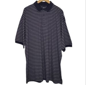 NWT Gant Hole In One Men's Striped Short Sleeves Athletic Golf Polo Shirt Sz XL